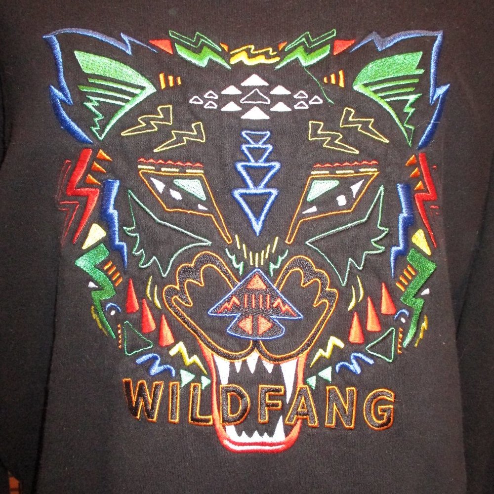 Embroidered Wildfang sweatshirt